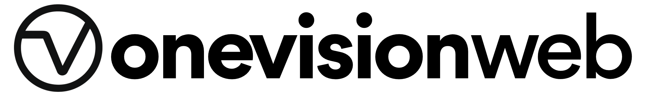 onevisionweb black logo